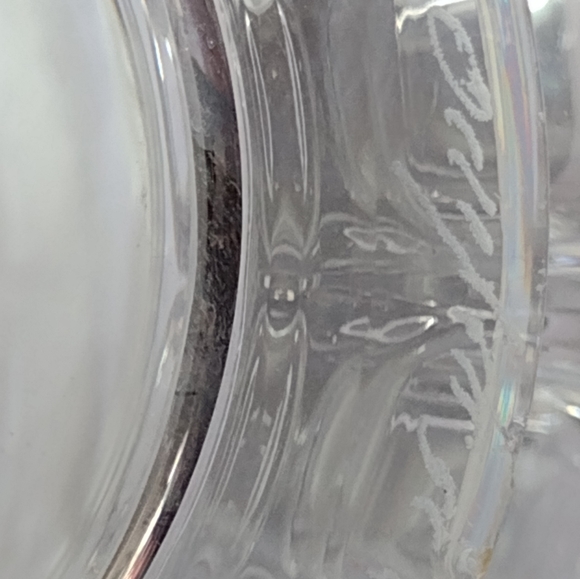 Orrefors Crystal Works Dining Orrefors Swedish Heavy Fluted Crystal